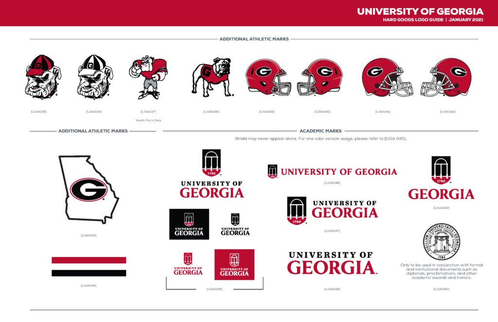 Trademarks and Licensing - University of Georgia Brand Style Guide